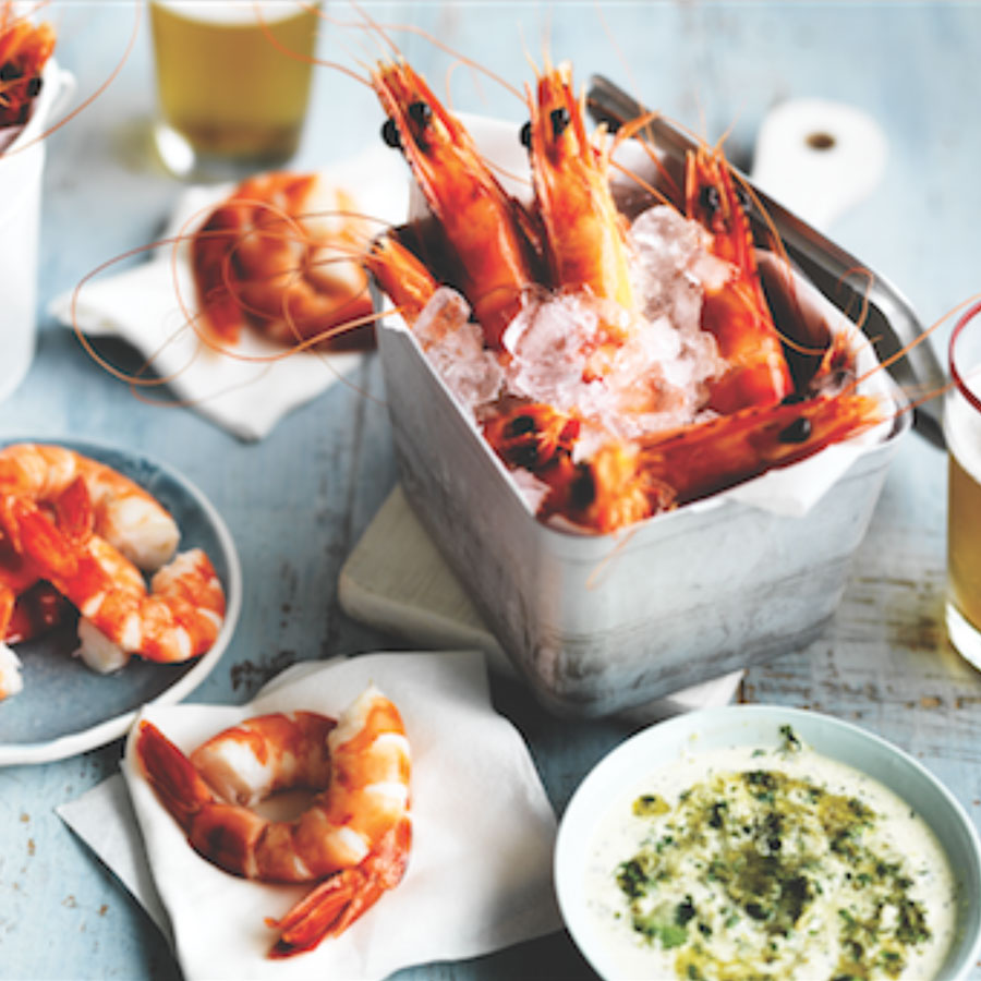 A-bucket-of-Australian-prawns-with-Texas-green-chilli-mayonnaise-LOW-RES