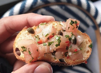 Spencer Gulf Kingfish Tartare with Fresh Lemon Taste