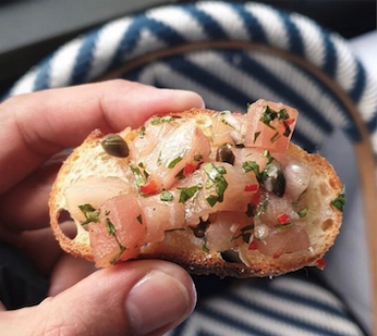 Spencer Gulf Kingfish Tartare with Fresh Lemon Taste