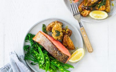 Easy As Crispy Skin Tasmanian Atlantic Salmon