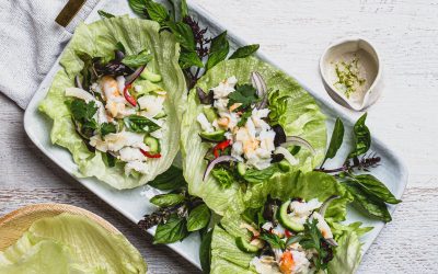 Easy As Queensland Spanner Crab San Choy Bow