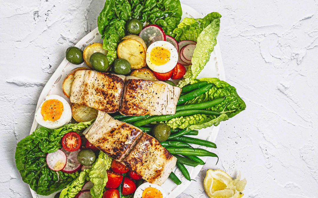 Easy As Nicoise Salad with Queensland Mackerel