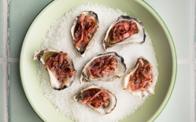 Oysters with Prosciutto Kilpatrick